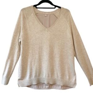 Banana Republic Sweater XS V Neck Wool Blend